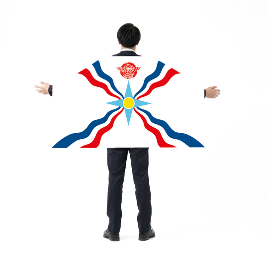 Studentflagga - Assyriska